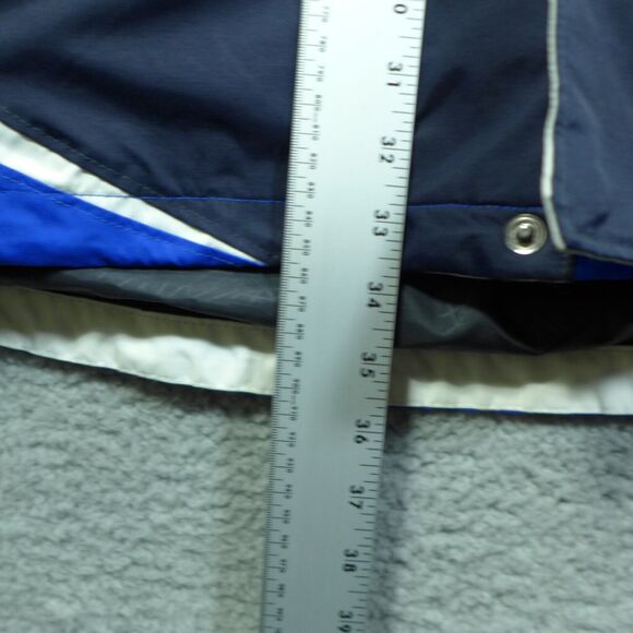 Columbia Bugaboo Jacket Mens XXLT Blue Interchange 3-in-1 Fleece Lined Omni Tech - Picture 7 of 11